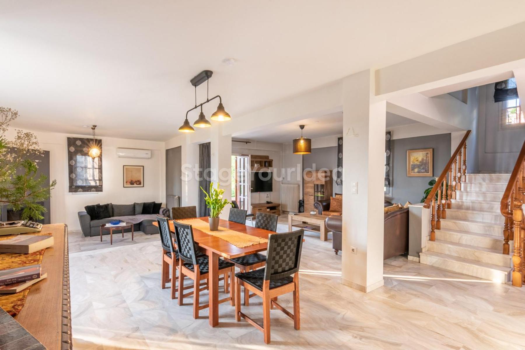 Τraditional Fully Detached Villa On A Luxurious Hillock Of Thessaloniki With Its Own Garden Also For Family & Wedding Gatherings For 10 To 25 People Only 15 Minutes From Airport Eksteriør billede