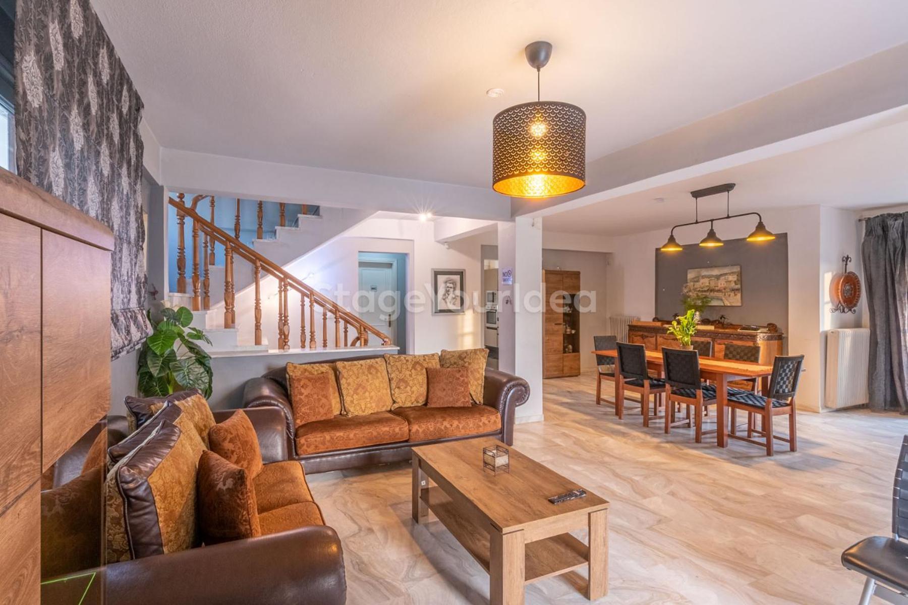 Τraditional Fully Detached Villa On A Luxurious Hillock Of Thessaloniki With Its Own Garden Also For Family & Wedding Gatherings For 10 To 25 People Only 15 Minutes From Airport Eksteriør billede