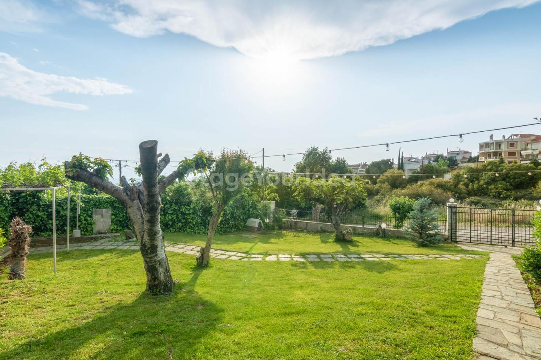 Τraditional Fully Detached Villa On A Luxurious Hillock Of Thessaloniki With Its Own Garden Also For Family & Wedding Gatherings For 10 To 25 People Only 15 Minutes From Airport Eksteriør billede